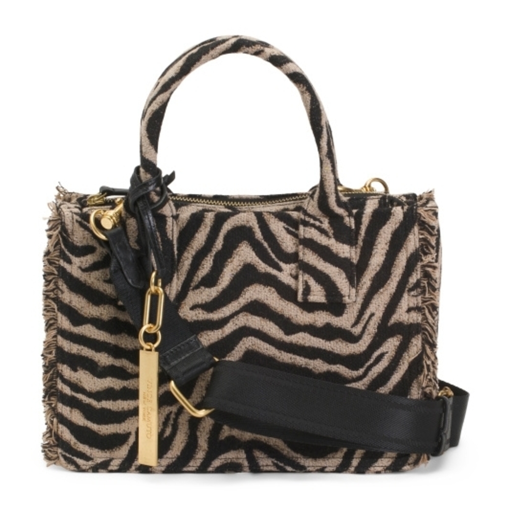 *NWT* VINCE CAMUTO Zhury Zebra Small Tote